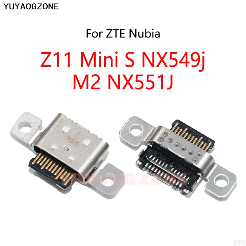 

For ZTE Nubia Z11 Mini S NX549j / M2 NX551J Type-C USB Charging Dock Charge Socket Port Jack Plug Connector