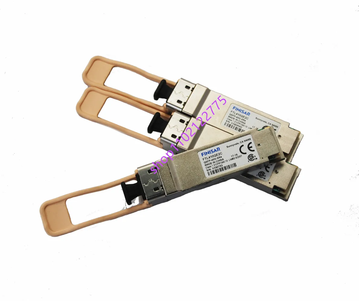 Finisar 40g FTL410QE4C QSFP-40GBASE-SR4 850nm-40G-0.15km 40G 850nm QSFP transceiver finisar 40g qsfp Transceiver/QSFP 40g switch enlarge