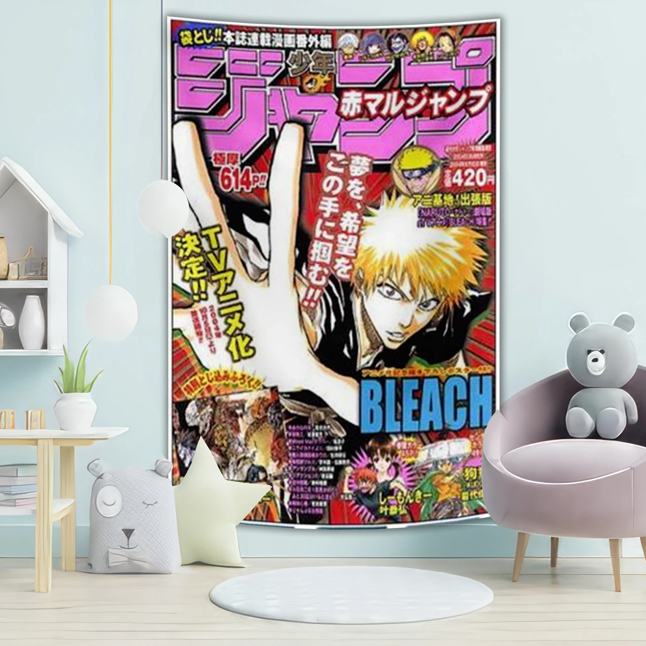 

Гобелен Bleach 4D печать 100% полиэстер