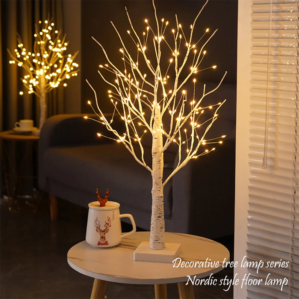 

Twinkling Tree Birthday Gift Luminary Fairy Lights Golden Fruit Sparkly Tree Lamp for Home Bedroom for Christmas Decoration