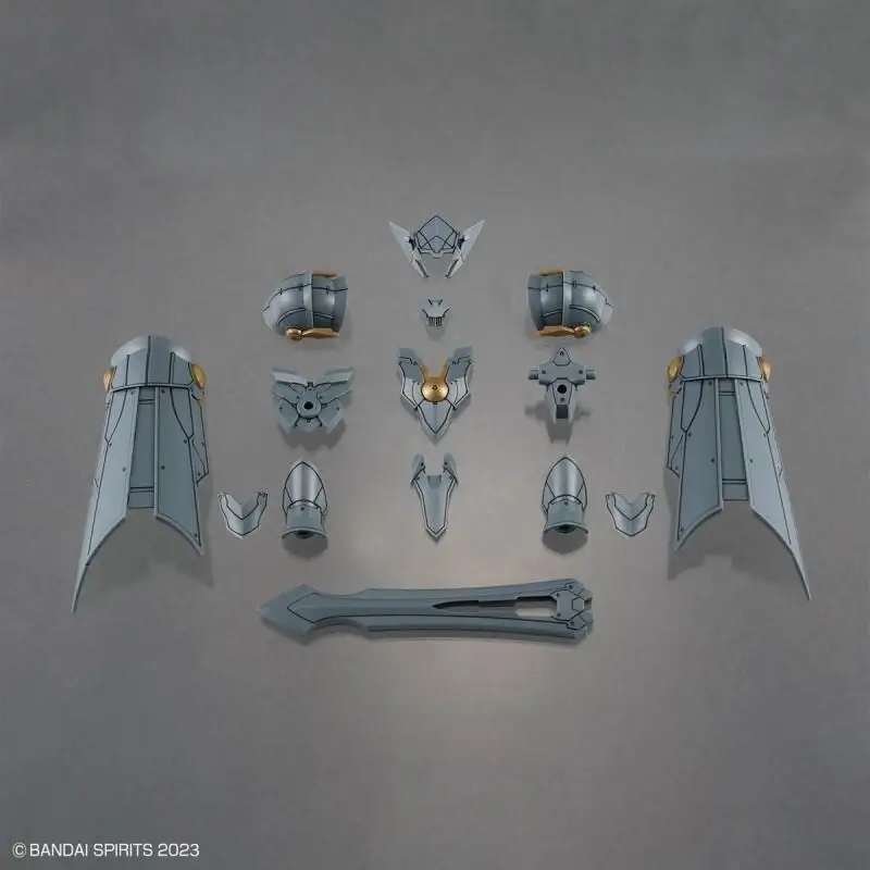 Фото Конструктор Bandai 67162 30MF Fantasy Liber Saint Knight Advanced Armor, светло-серый, пластиковый, для коллекционеров, высокое качество №3