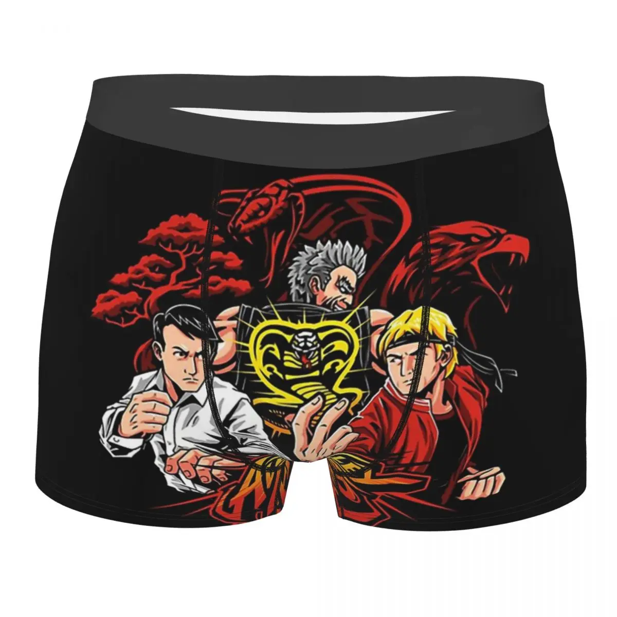 

All Valley Fighter Cobra Kai Amanda TV Underpants Breathbale Panties Man Underwear Comfortable Shorts Boxer Briefs