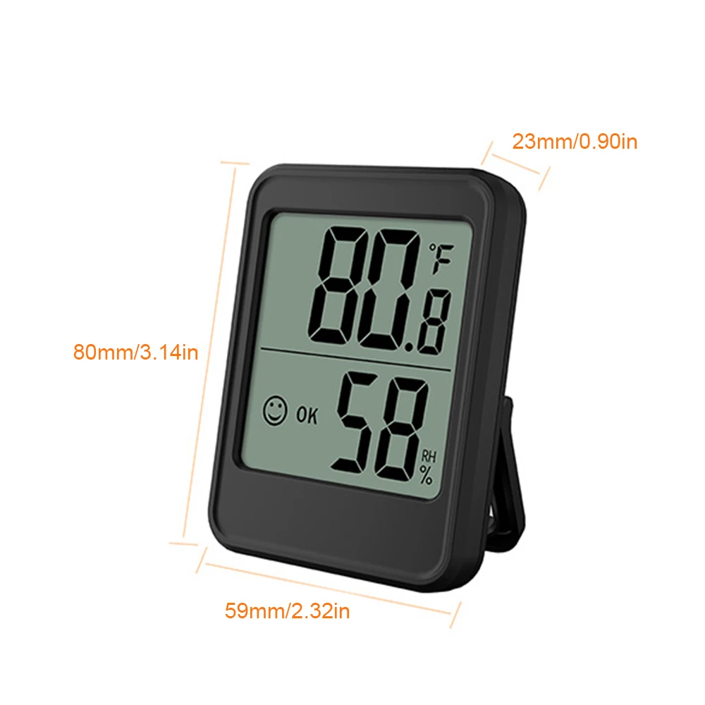 Thermopro Digital Hygrometer Room Thermometer Indoor Electronic Temperature Humidity Monitor Weather Station with backlight Hous images - 6