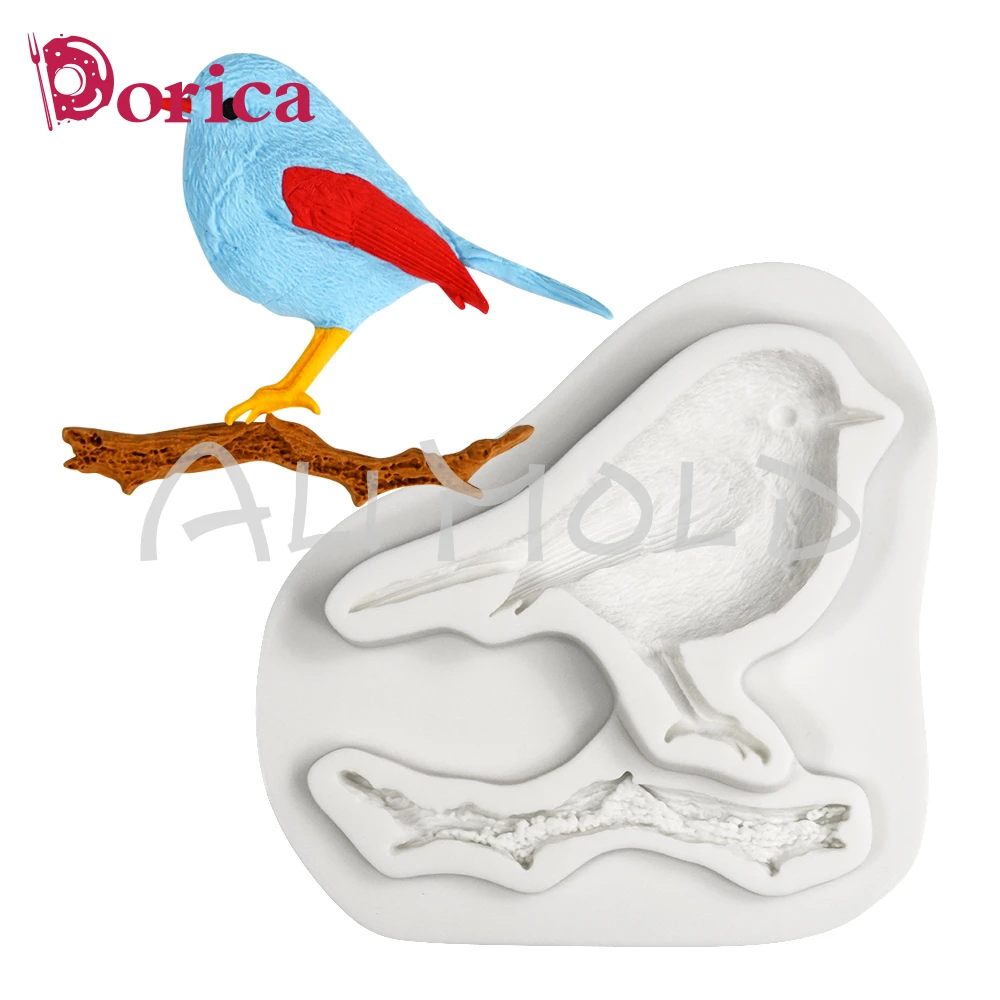 

Силиконовая форма для торта Dorica Bird Design Воробей