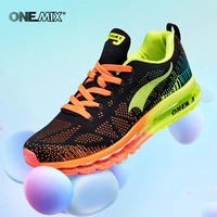 onemix mens sport running shoes ultra sneakers breathable mesh outdoor air cushion athletic shoes music rhythm jogging shoes