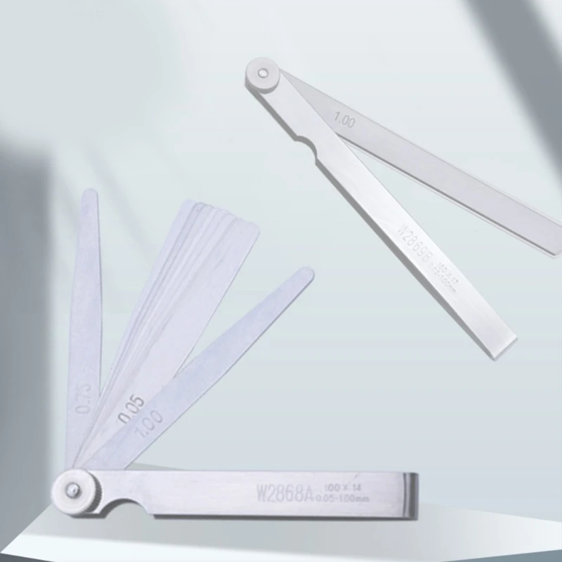 Толщина щупа метрический размер 0 02-1 00 мм набор клапанов листва свечи зажигания