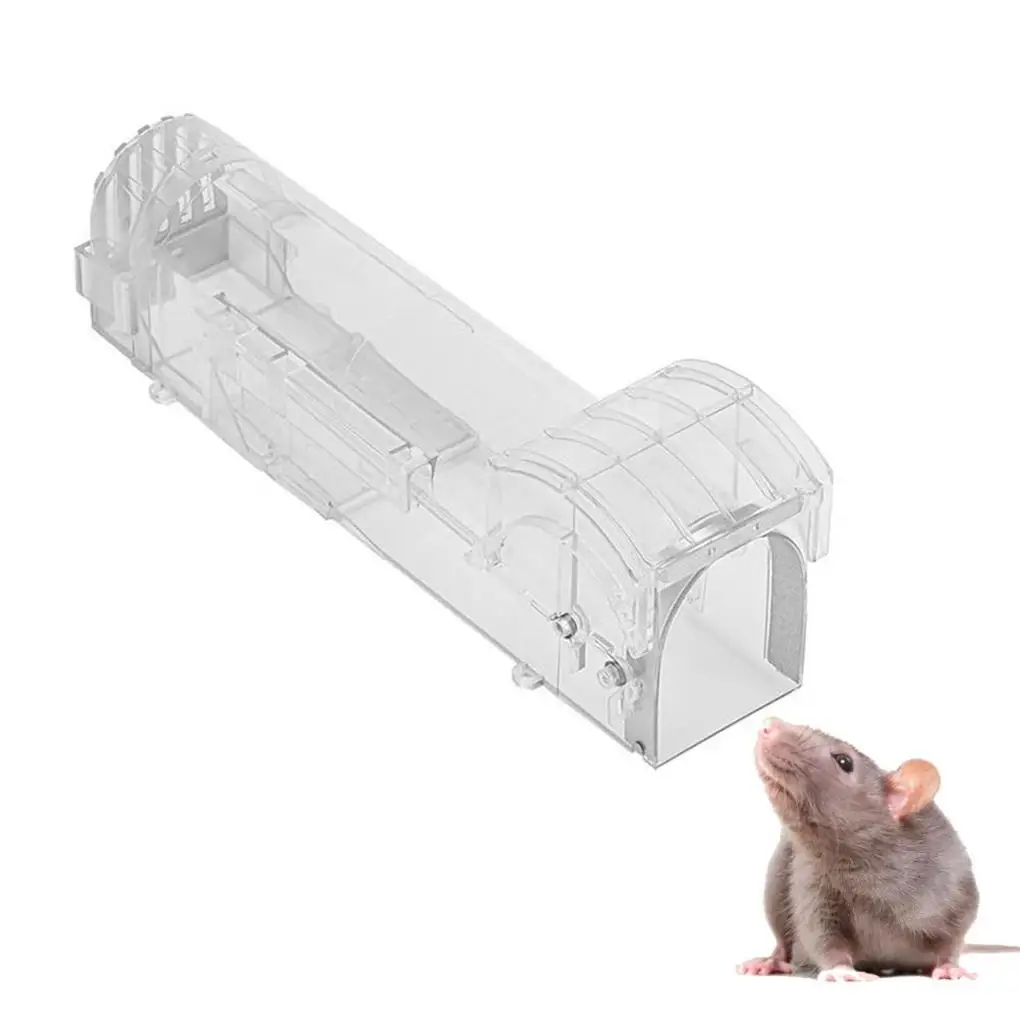 

Portable Mousetrap Living Room Warehouse Store Shop Mouse Catcher Catch and Release Rat Catching Tool Pest Control Black