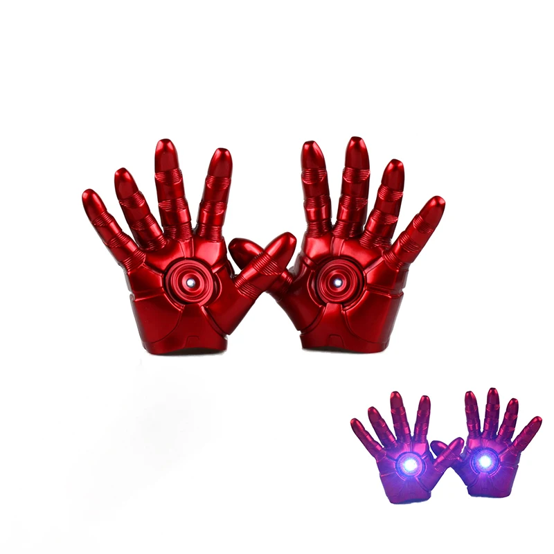 Шлем-Маска Железный человек со светодиодный Ной подсветкой |