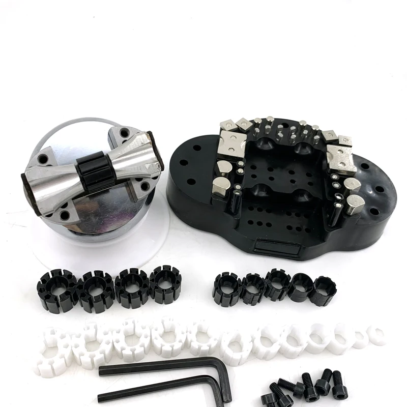 

jewelry equipments Mini Engraving Ball Vise Tool Block Ring Setting Tools Diamond Stone Setting With Full Attachment