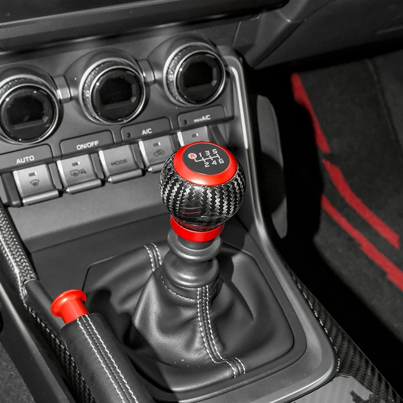 Для Toyota GR86 Subaru BRZ 2022 2023 ручка переключения передач из углеродного волокна ручки