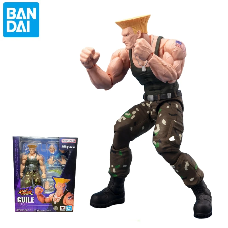 Оригинальная Bandai S.H. Фигурка SHF уличный истребитель 6 костюм Гиле 2 экшн-фигурка