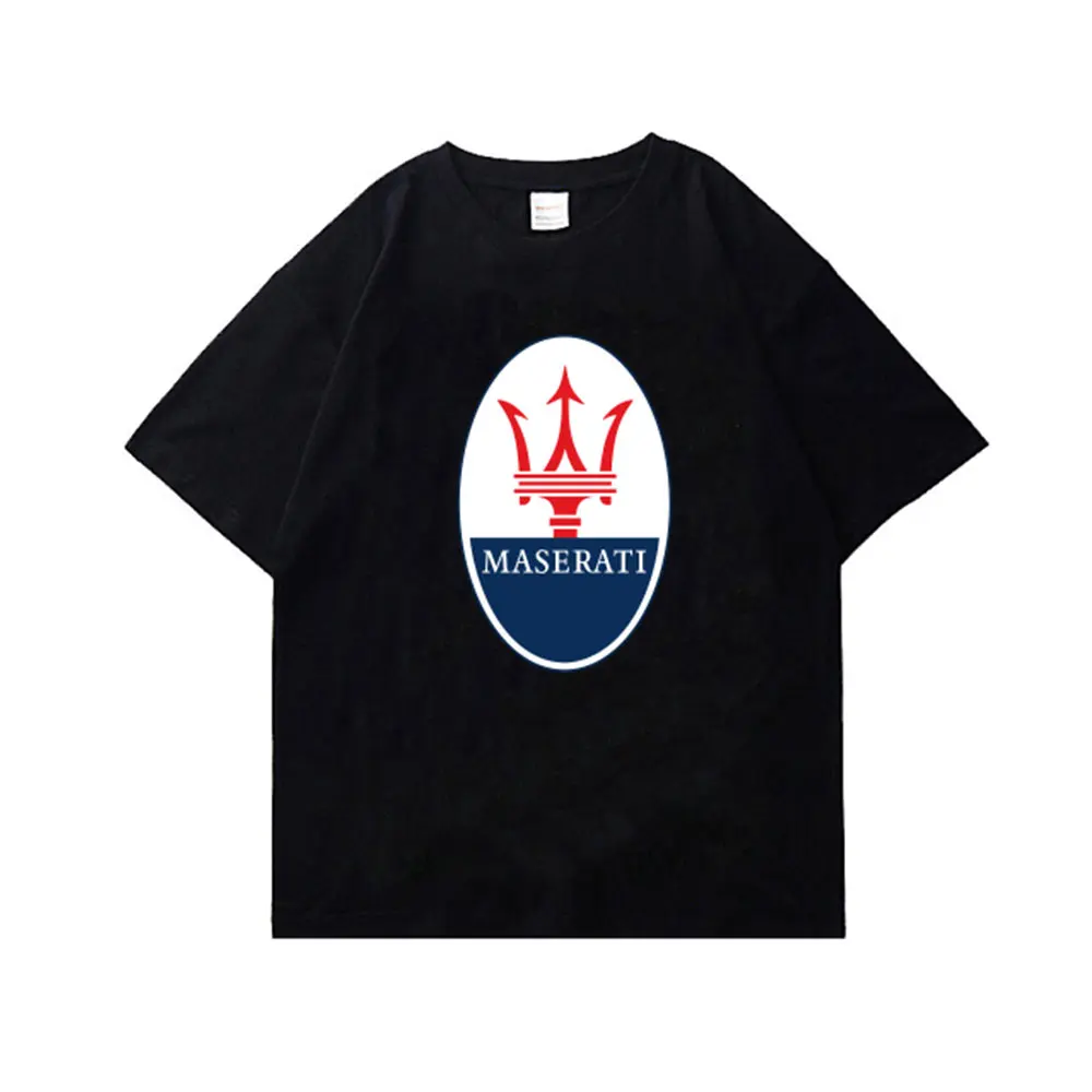 

Maserat T Shirt For Men Women 100% Cotton Casual Top 2023 Best Selling Short Sleeve T-shirts Boy's Girl's Summer Clothing