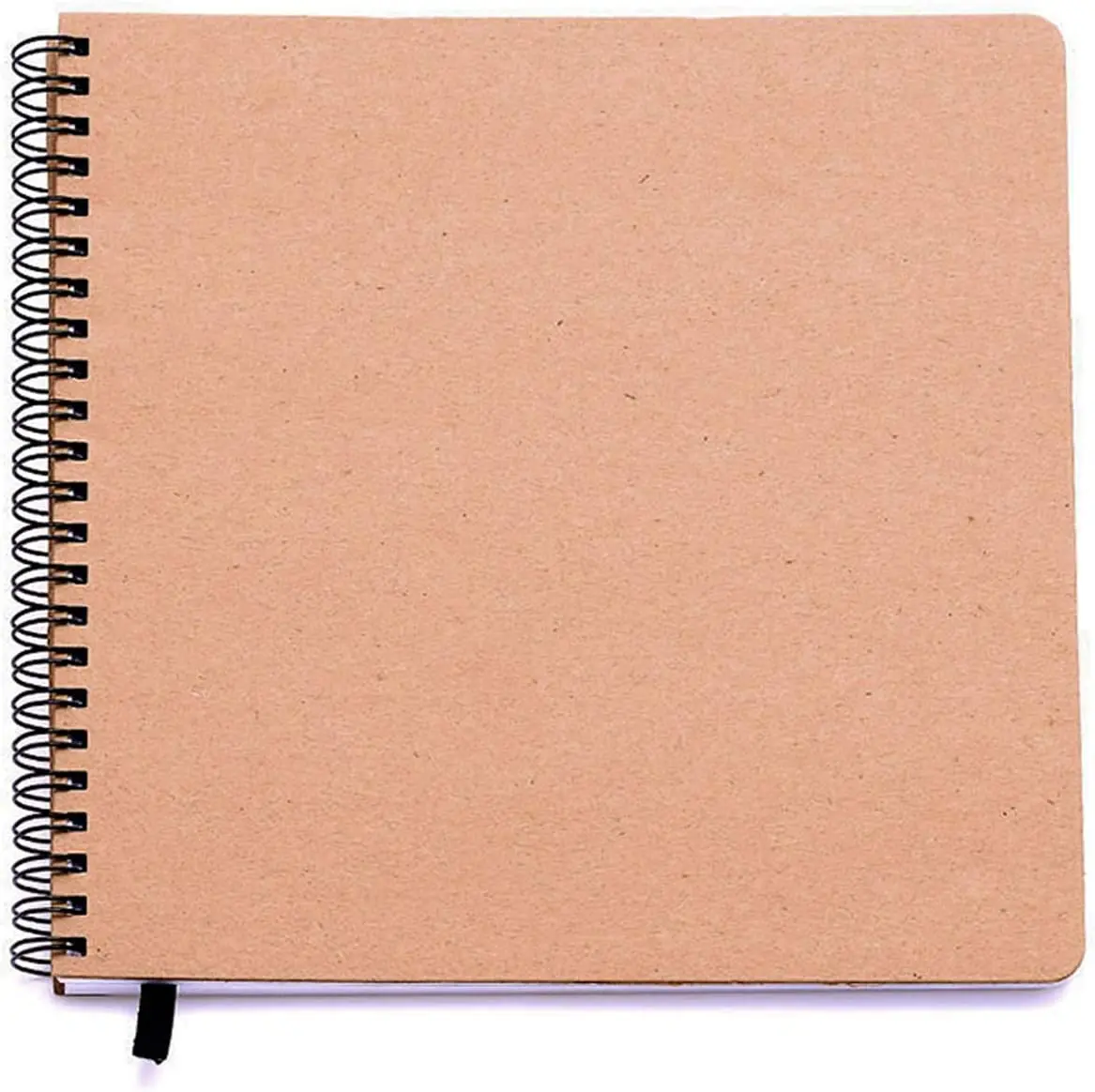 

Caderno Grande sem Pauta Wire O Kraft 2568 Bege 20x20 notebooks com frete grátis