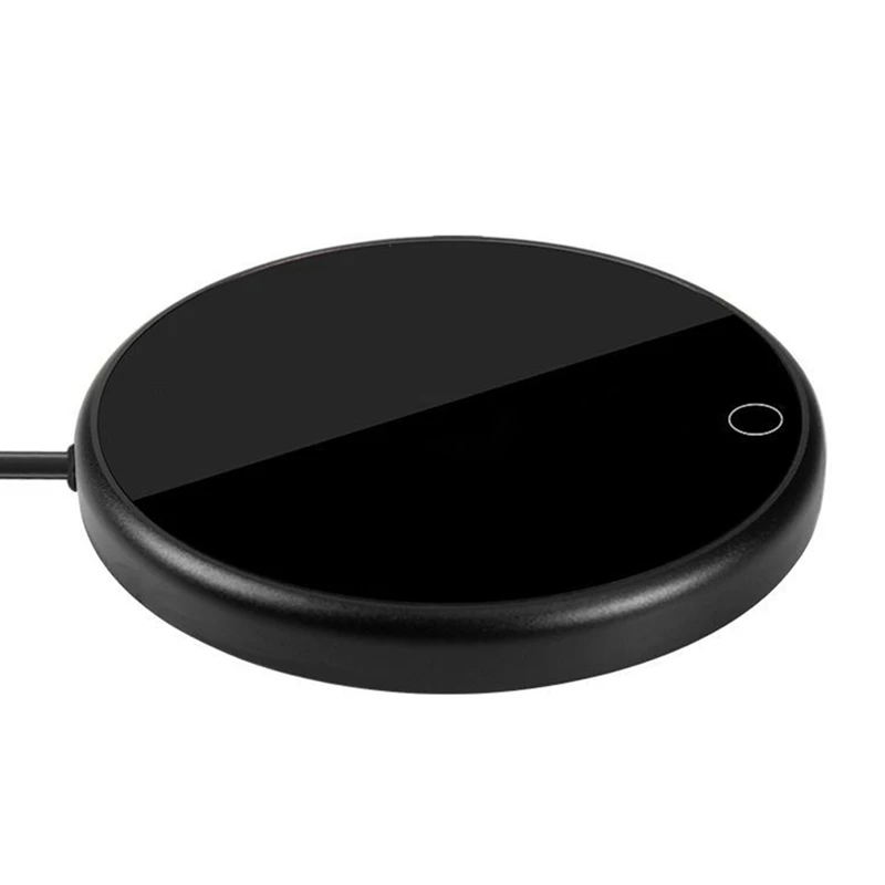 

Портативная мини-чашка-подогреватель с USB, 3 режима, чашка для кофе, термостатическая смарт-чашка с подогревом, молока, чая, воды, европейская ...