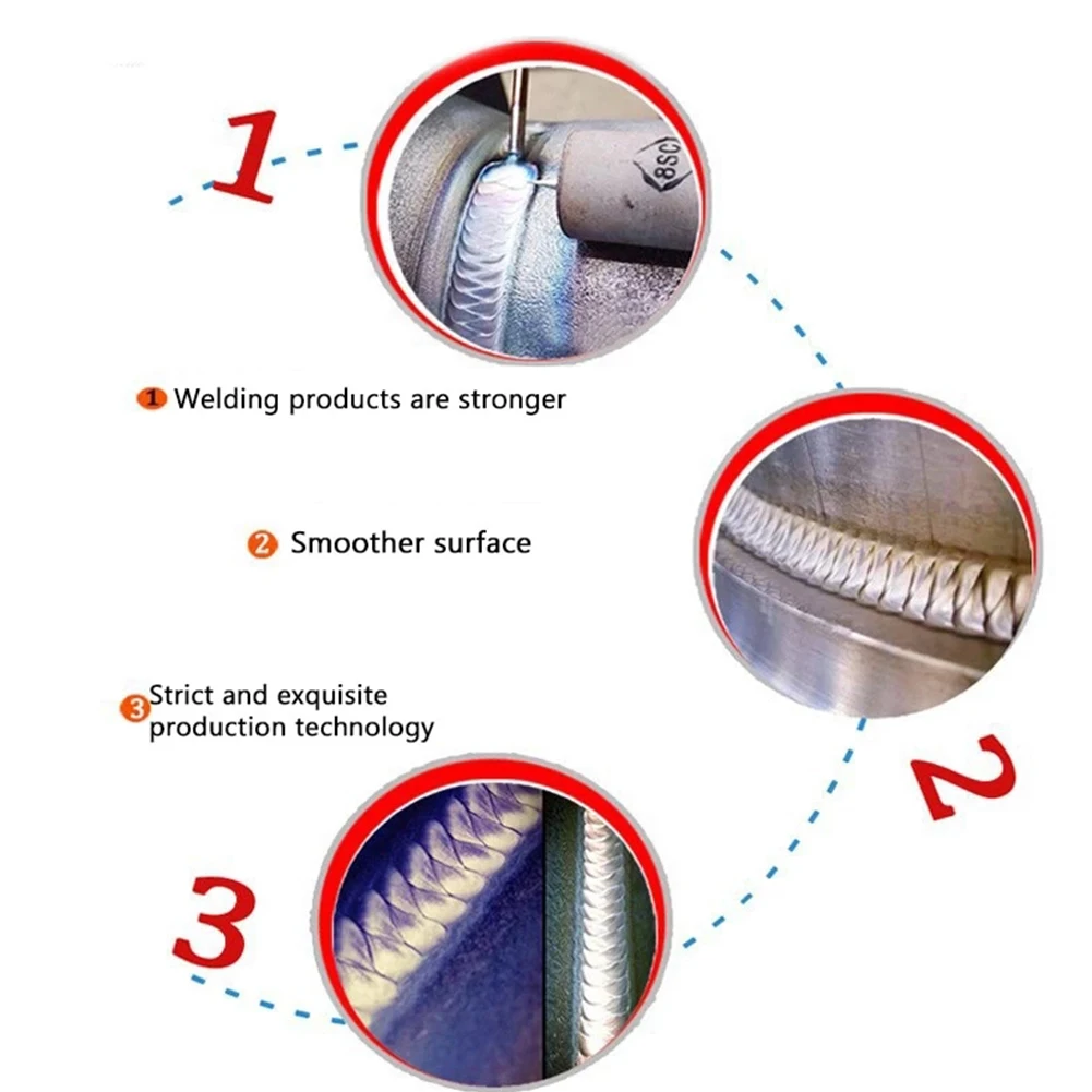 

Soldering Welding Rods 1/1.5/2/2.5mm 5/10pcs 500mm Length Aluminium Brazing Low Temperature Repair Refrigerator