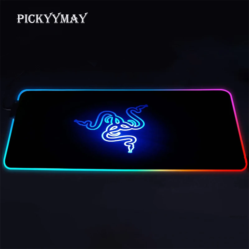 

Razer RGB Mouse Pad 900x400mm Rubber Gaming Mouse Pad LED Laptop Keyboard Mat Anti-slip Best Choice Mousepad XXL Desk Mat