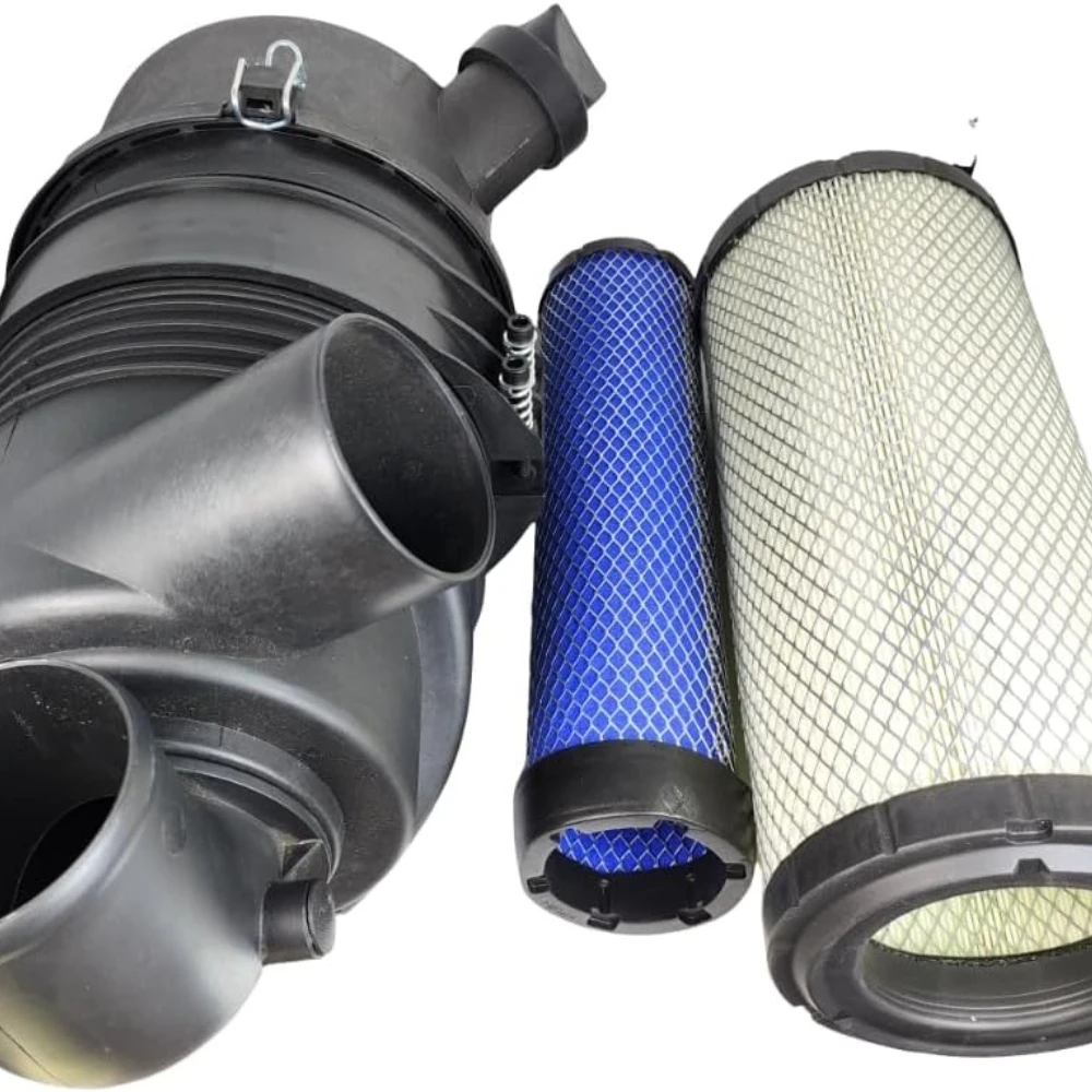 Фото Воздухоочиститель Внутренний внешний воздушный фильтр в сборе 6674837, совместимый с Bob/cat 863 873 883 S250 A220 A300 864 T200 6666375 6666376 №1