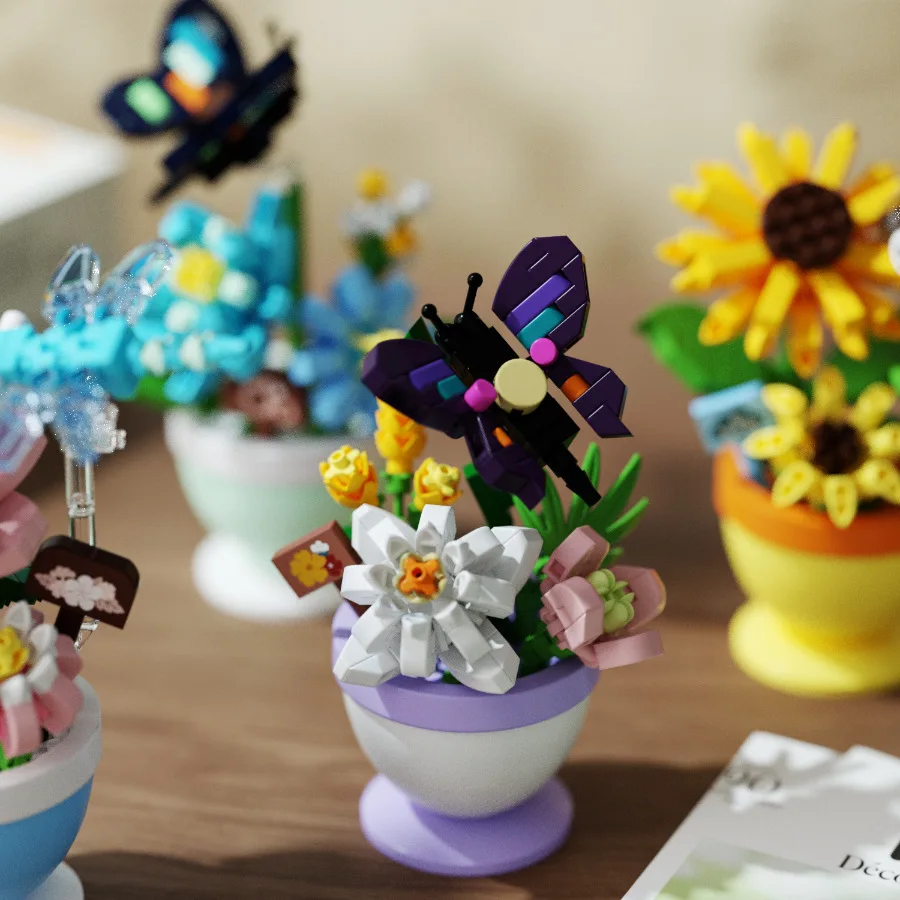 Мини-блоки с насекомыми