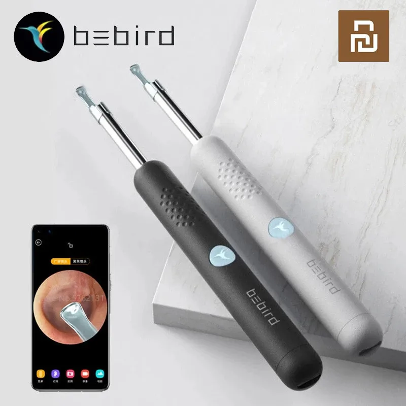 Умный визуальный ушной эндоскоп Xiaomi Mijia Bebird R1 300 Вт высокоточный вкладыш отоскоп
