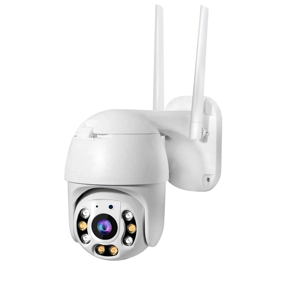 

1080P 4 мм Wi-Fi камера видеонаблюдения наружная купольная Беспроводная IP-камера видеонаблюдения цветная в ночное время