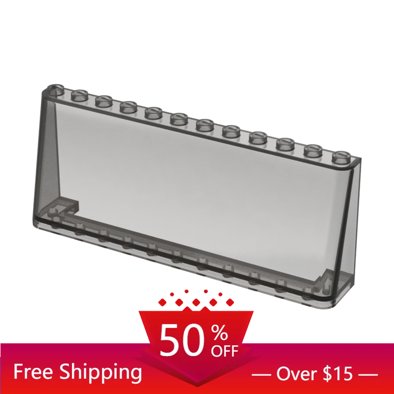 

1 шт. кубики MOC 6267 2x12x4 лобовое стекло для строительных блоков детали «сделай сам» Строительство Рождественский подарок для детей