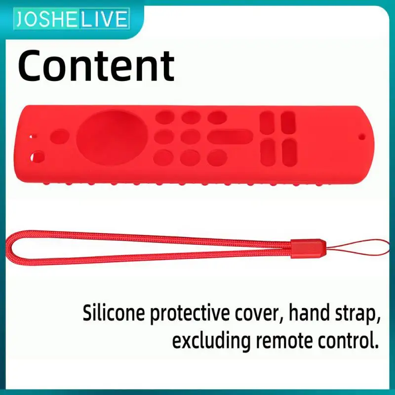 

Multicolors New Silicone Case for Amazon Fire TV Stick (3rd Gen) 3rd Generation 2021 Remote Control Silicone Protective Cover