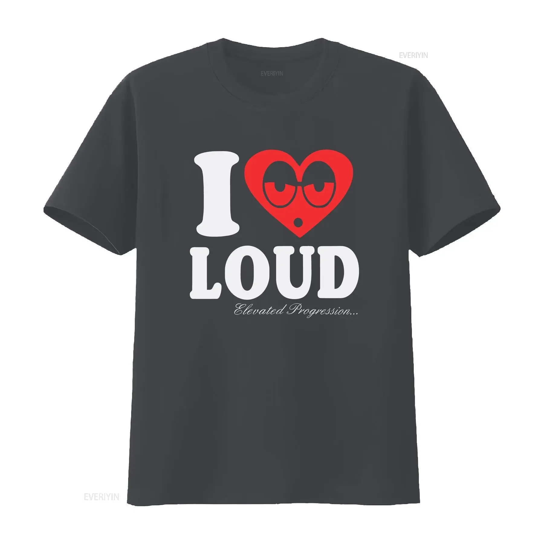 Фото Футболка I Heart Loud T Shirt Chief Keef, винтажная, стильная, уличная одежда, дизайнерская одежда унисекс, удобная мужская модная одежда, универсальная. №4