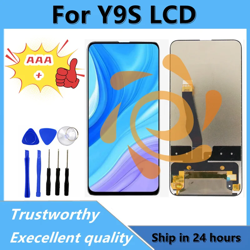 ЖК-дисплей NEO для Huawei Y9S 6 59 '' сенсорный экран дигитайзер с рамкой в сборе