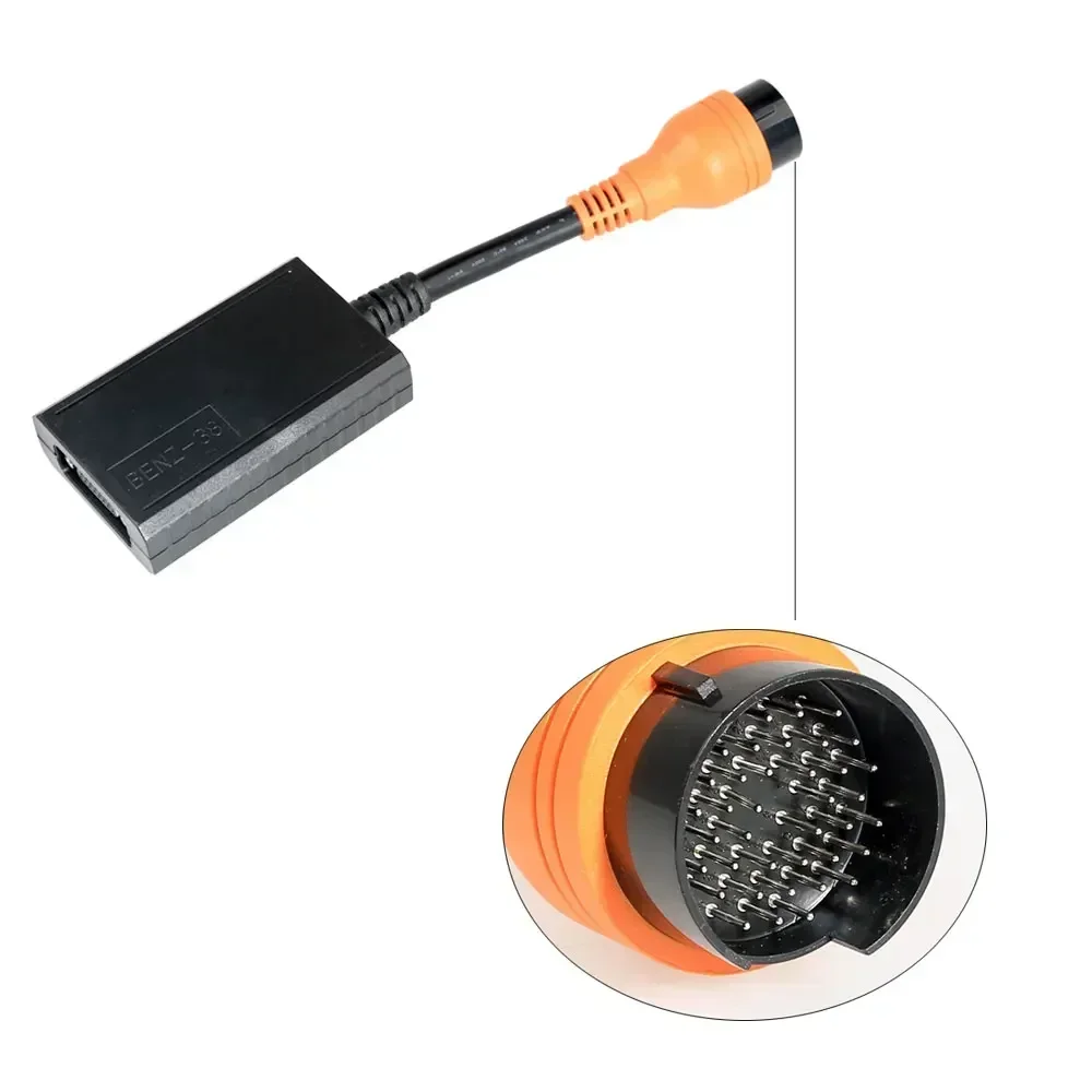 Foxwell FOR Benz 38-контактный и удлинительный кабель для мультисистемного сканера NT510