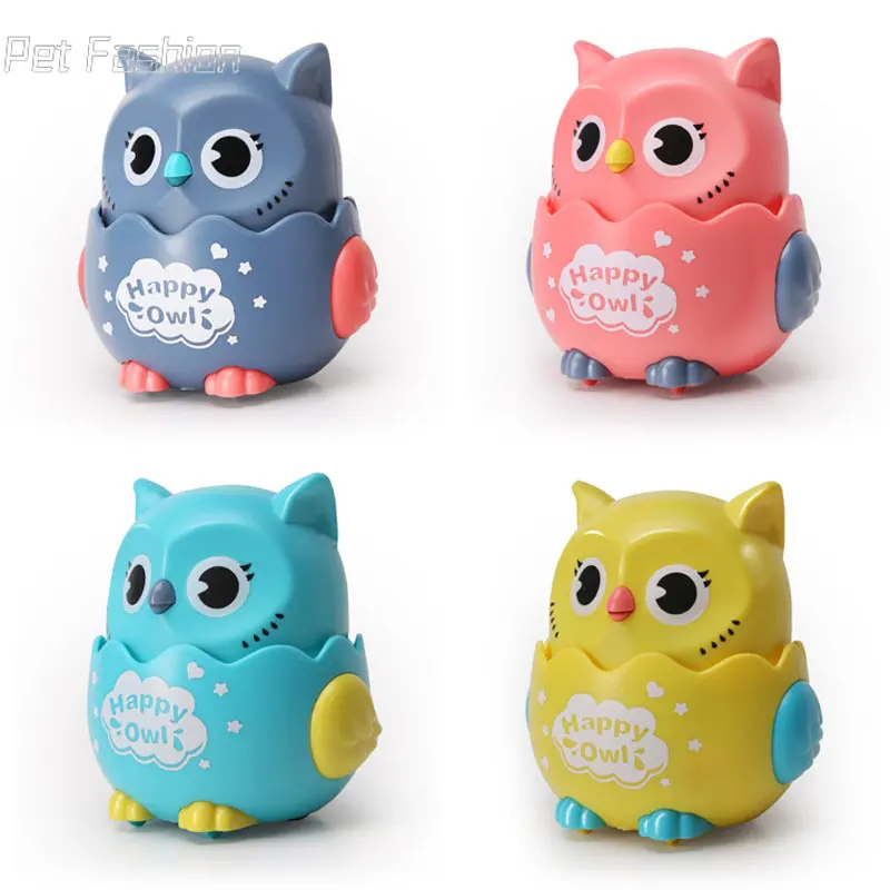 

Игрушки для домашних животных, милый пресс в форме совы, механическая скользящая забавная игрушка для кошек, Классические заводные игрушки ...