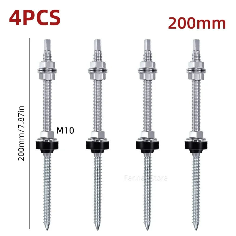 

4/6 шт., кровельные болты для солнечных панелей