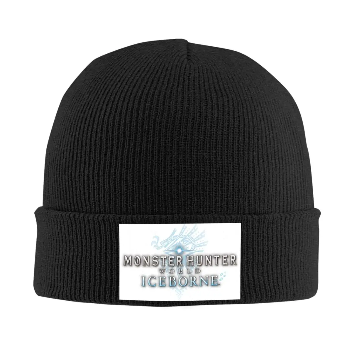 Фото Monster Hunter Wilds Guardian Arkveld теплая вязаная шапка зимняя вязаная шапка с капюшоном Skullies шапочки кепки в стиле хип-хоп для унисекс №4