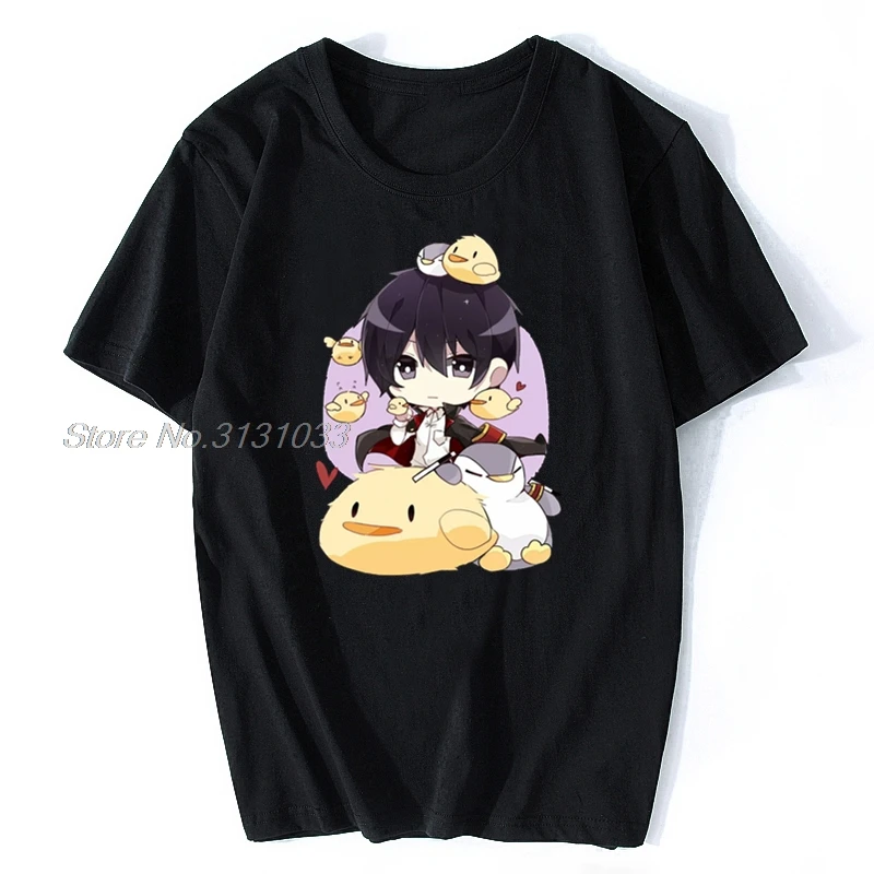 

Новая летняя мужская футболка Chibi hiбари, хлопковая Футболка Hitman Reborn с предложения, хлопковая Футболка в стиле аниме, футболки в стиле Харадзюку