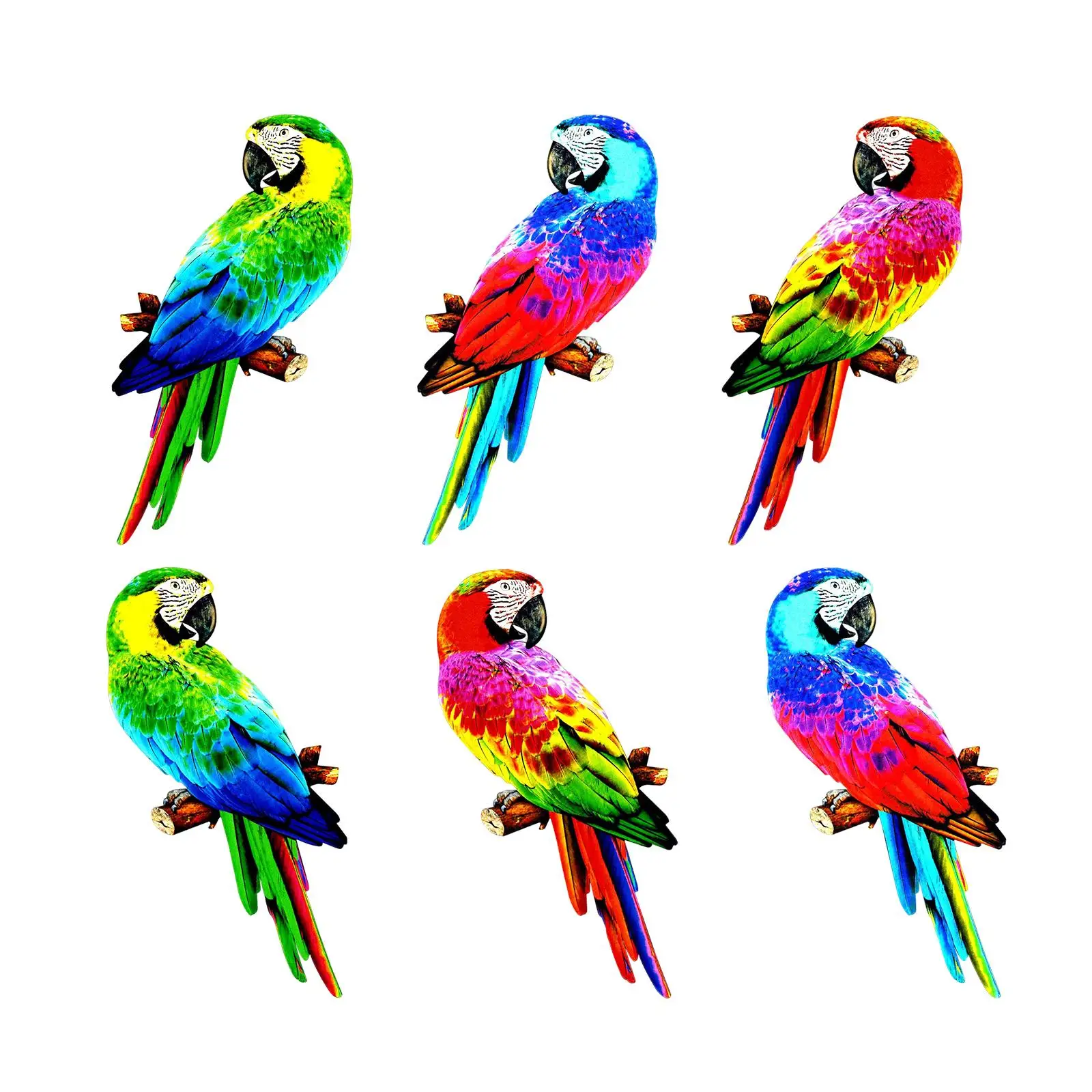 Искусственные попугаи фигурки перо попугай Ара для двора улицы дерево