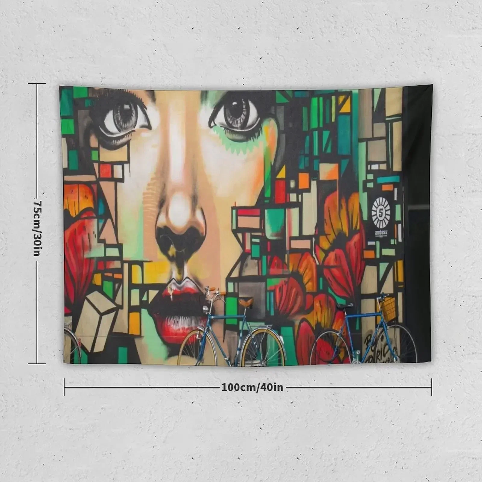 Гобелен Zurich Graffiti Girl