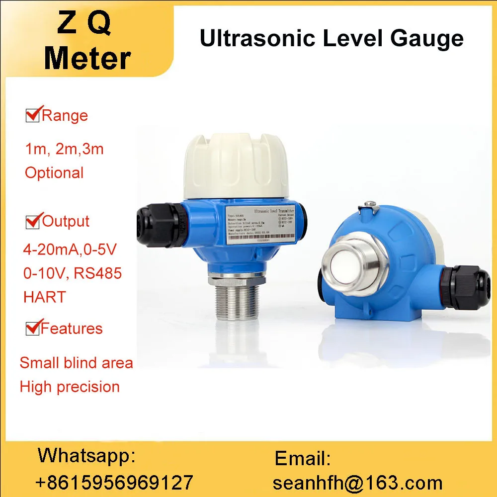 

Ultrasonic radar level gauge sensor integrated level gauge controller level level level transmitter RS485 4-20mA 0-5V