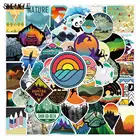 50 шт для любителей активного декорации стикеры тележка граффити круглых наклеек милые Водонепроницаемый гитара скейтборд каракули наклейки F3