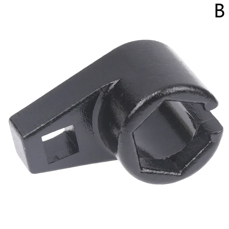 

1 шт., автомобильный ключ для снятия головки датчика кислорода, 22 мм, смещенный торцевой ключ для датчика кислорода, набор инструментов, адаптер, гаечный ключ для двигателя