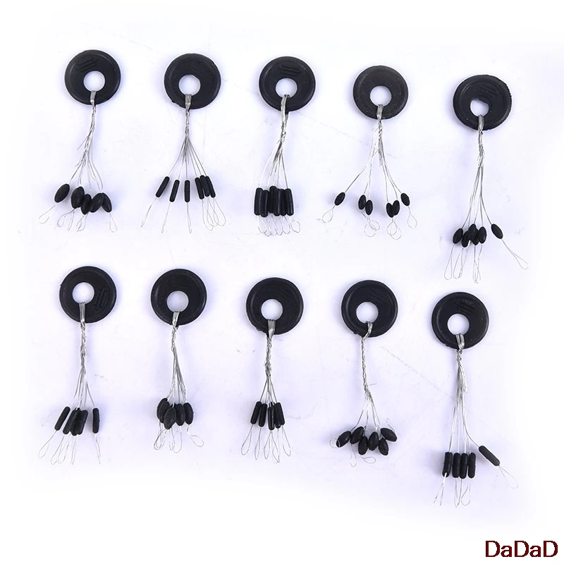 

10PCS/Pack Tungsten Sinkers Hooklink Weights for Carp Fishing Terminal Tackle Accessories for Carp Rig
