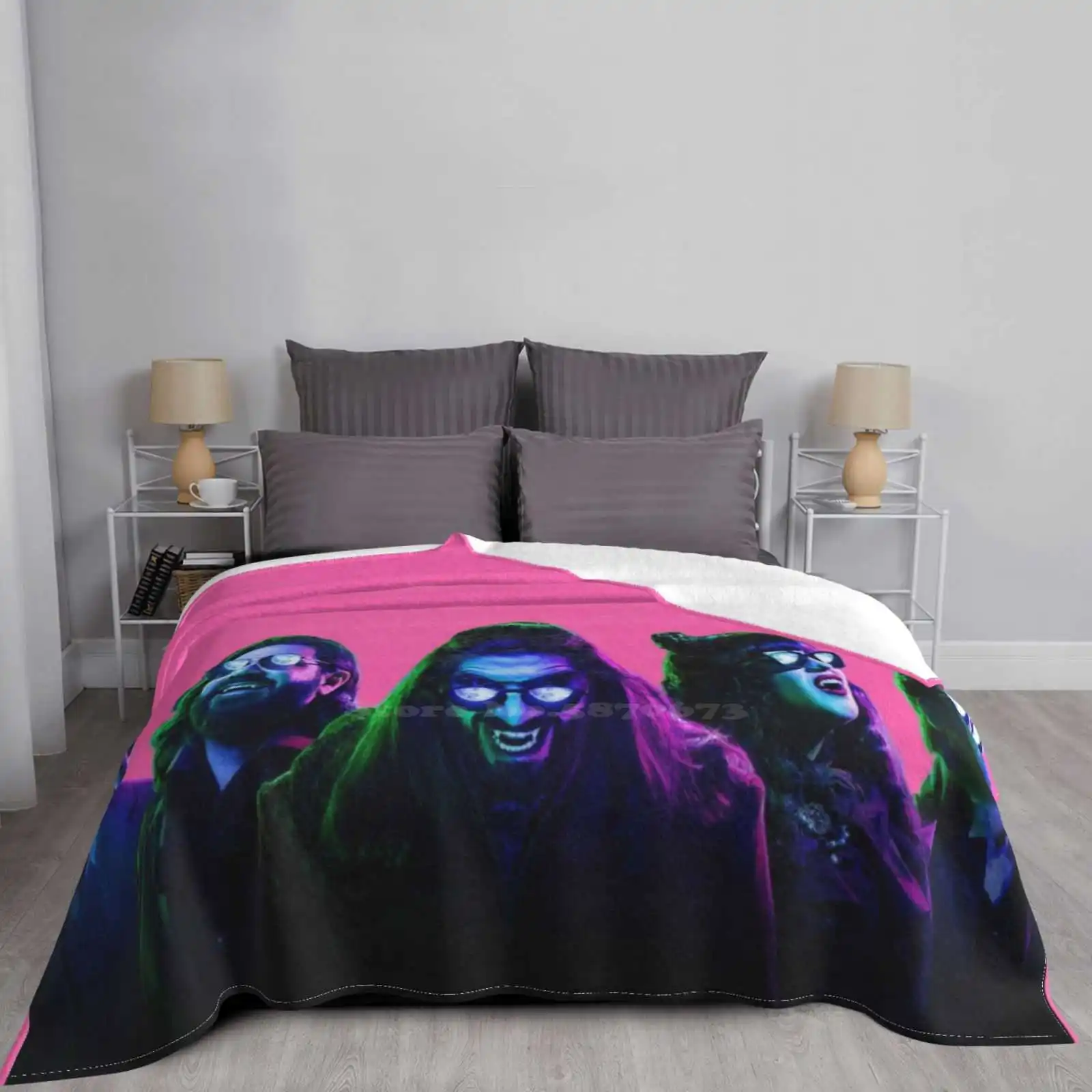 Vampire Gang-Wwdits Трендовый стиль Забавная мода Мягкое одеяло Nandor The Relentless Laszlo Cravensworth