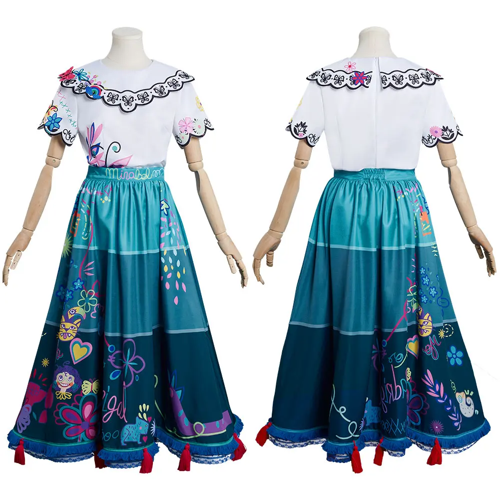 

Mirabel Cosplay Costume Dress Outfits Halloween Carnival Suit