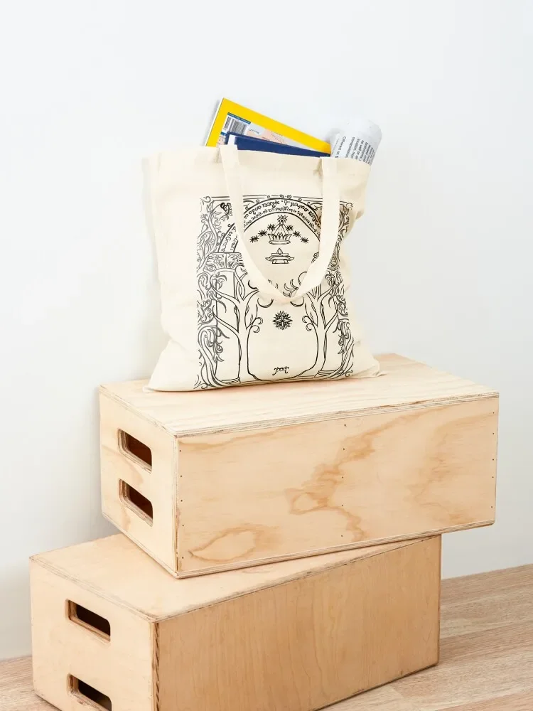 Mountain Door в стиле J.R.Tolkien Tote Bag Женские сумки для покупок тележки подарочные пакеты