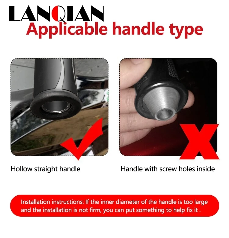 Мотоциклетные ручки 7/8 дюйма концевые противоскользящий захват для YAMAHA MT09 MT 09 MT-09