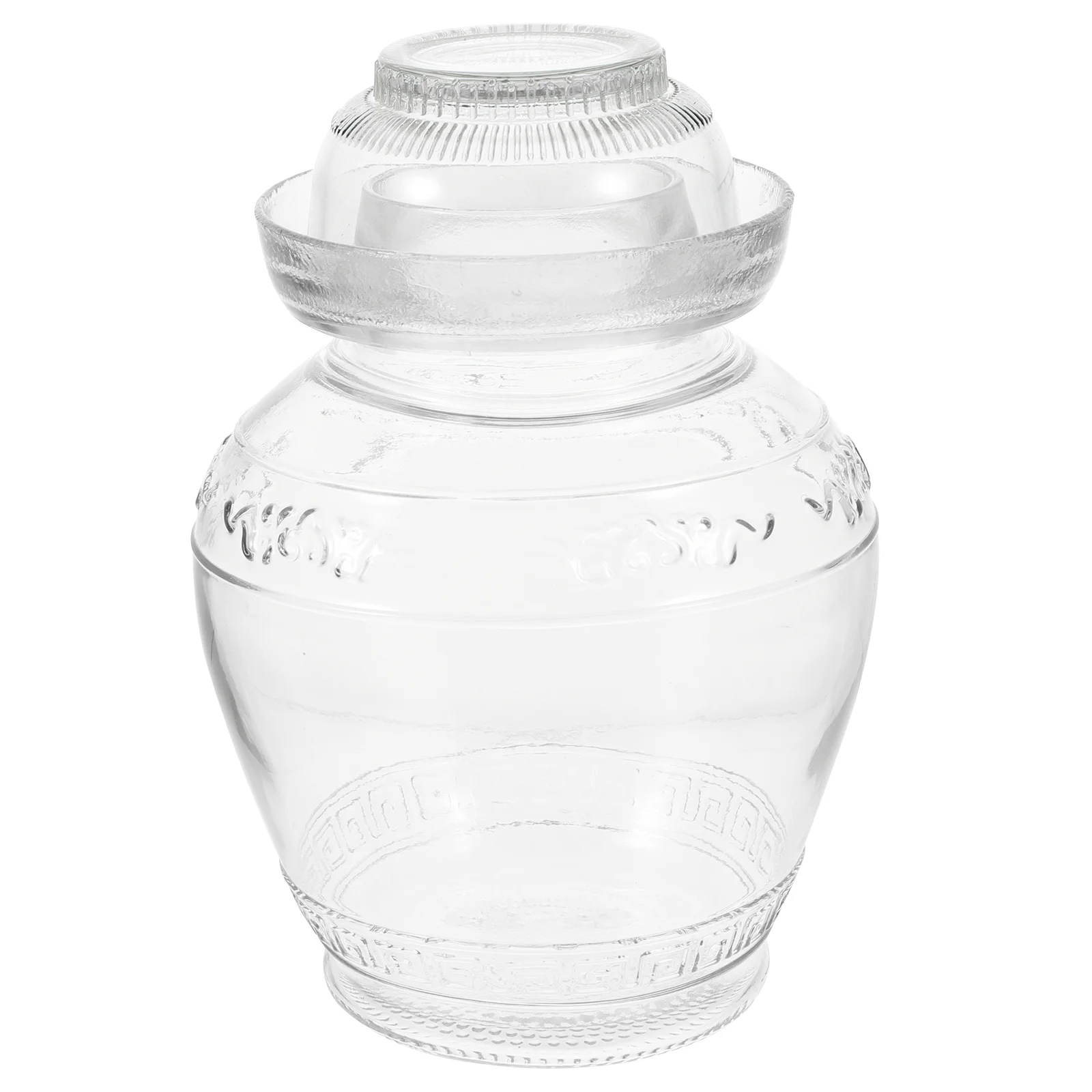 

Jarpickle ферментационная круглая банка для хранения китайских горшков, герметичные банки, контейнер кимчи, кухонная Пивоваренная крышка, трад...