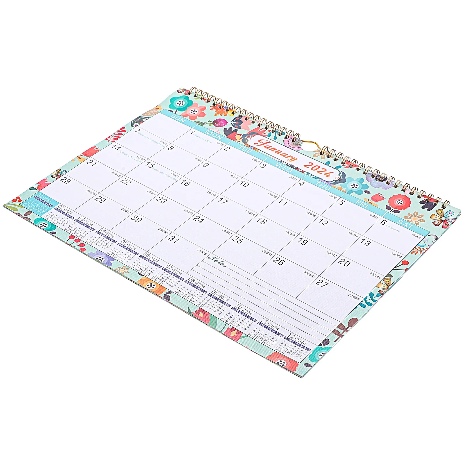 

Calendar Wall Monthly Hanging Planning Month Desk Planner Flip Academic Year Office Vertical List Do Memo Wirebound