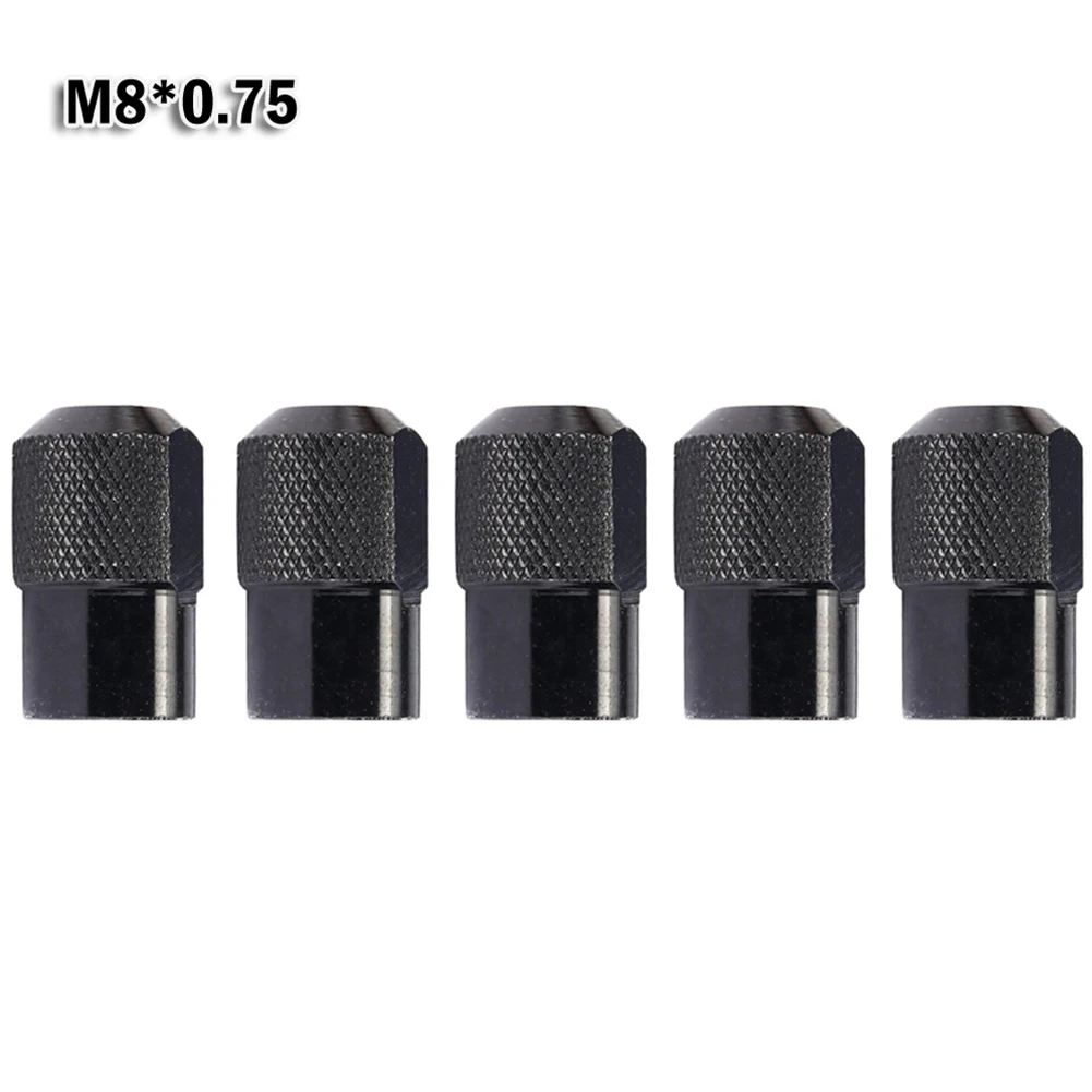 

5pcs M8x0.75 Chuck Nut Collet Thread Easy Install Fastening Chuck Nut Electric Grinder Accessories Universal Rotary Tool