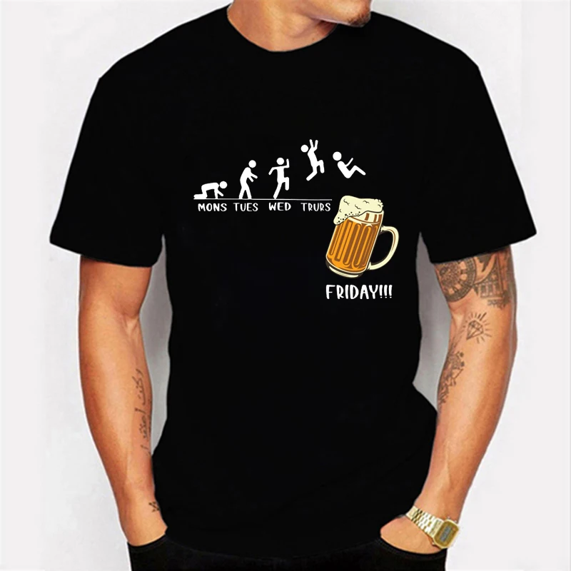 

Funny Beer Design Craft Beer For Brewery Lovers T-Shirt T Shirts Personalized Hot Sale Man Tees