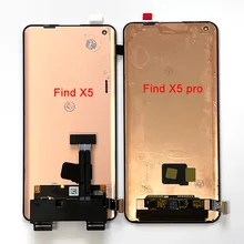 Amoled Original For Oppo Find X5 X5Pro LCD Screen Touch Panel Digitizer For Find X5 Lite Display Frame Reno7 SE 5G