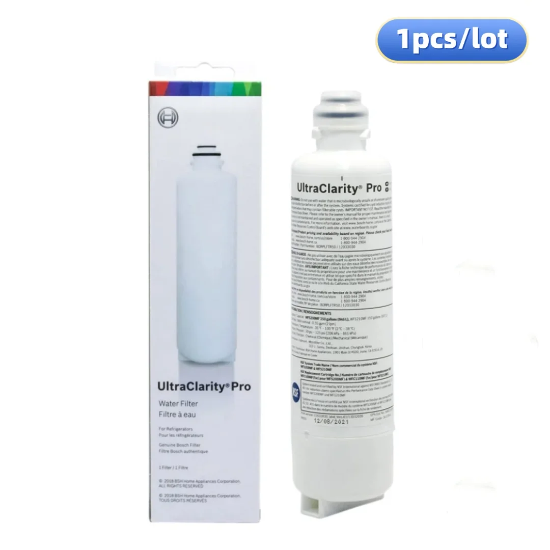 

Замените фильтр для воды для холодильника Bosch UltraClarity Pro BORPLFTR50, BORPLFTR55,RA450022,12033030