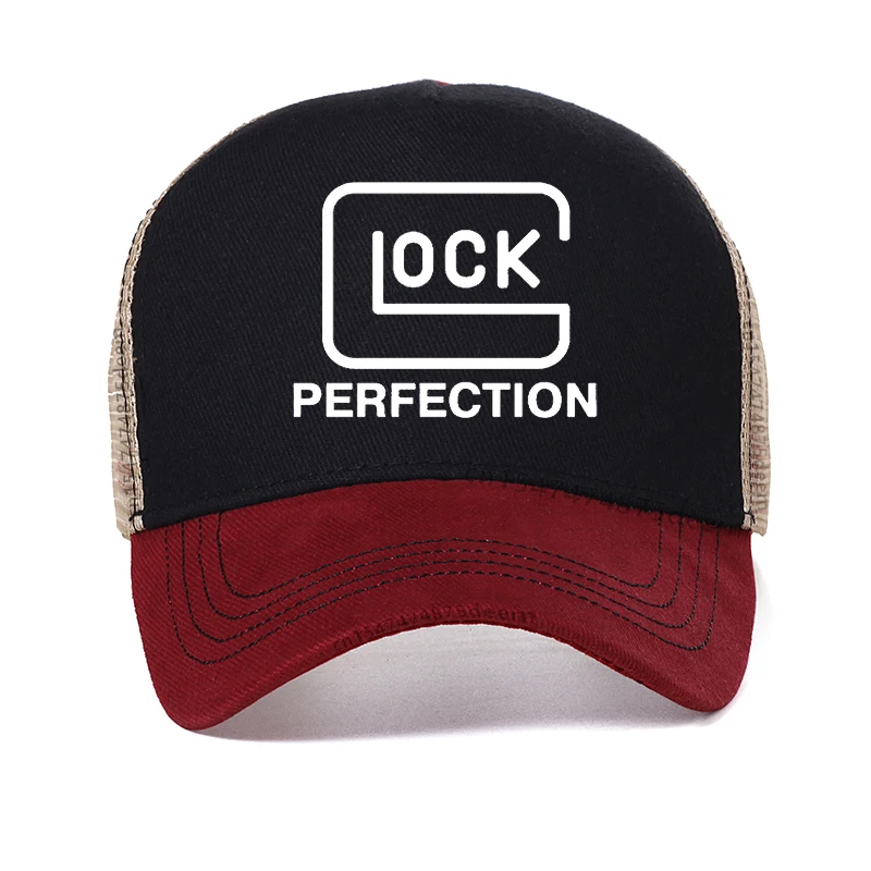 Tactical Glock Shooting Sports Baseball Cap outdoor mesh ventilation Fishing Caps Men Outdoor Hunting Jungle Hat